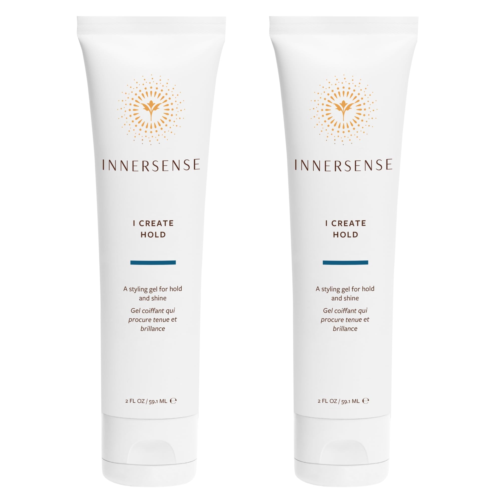 INNERSENSE I Create Hold Gel jar close-up showing honey-based texture for hold and shine