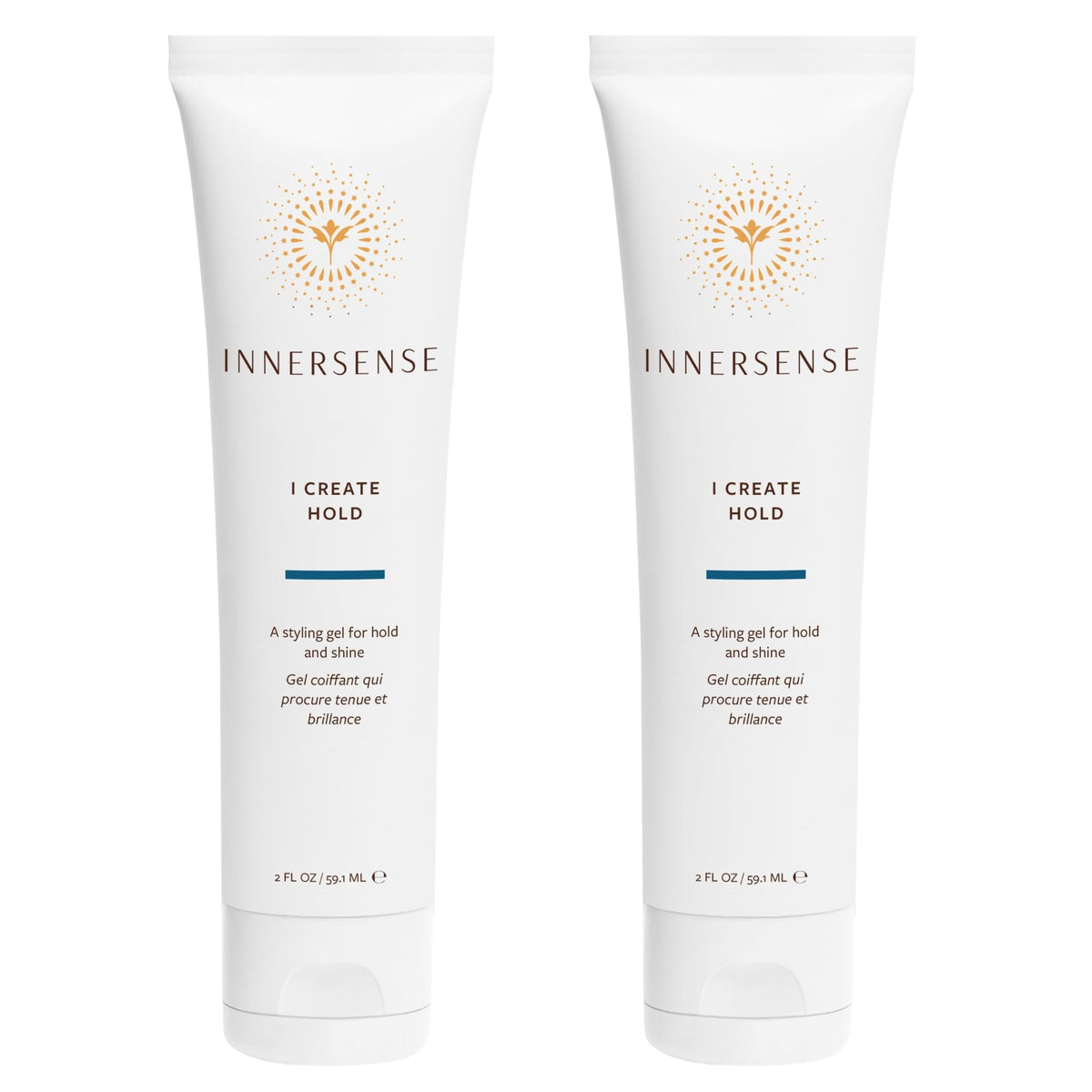 INNERSENSE I Create Hold Gel jar close-up showing honey-based texture for hold and shine