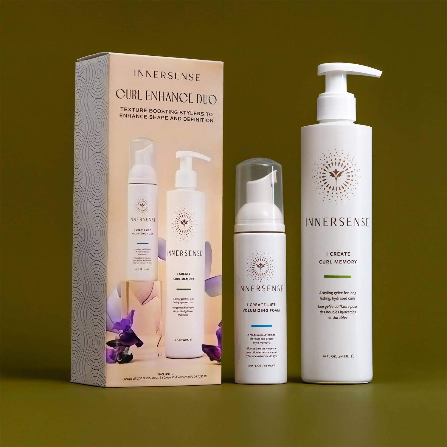 INNERSENSE I Create Lift foam can shows weightless body and airy fullness potential