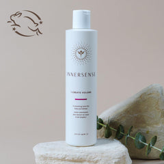 INNERSENSE I Create Volume hand dispensing showing easy, mess-free styling