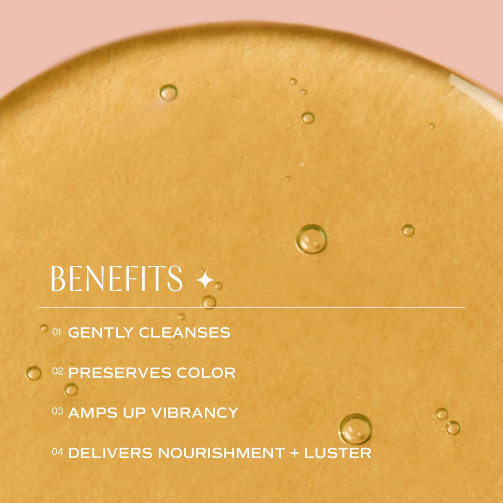 INNERSENSE Natural Color Awakening Hairbath lather closeup illustrating gentle foam for medium texture hair