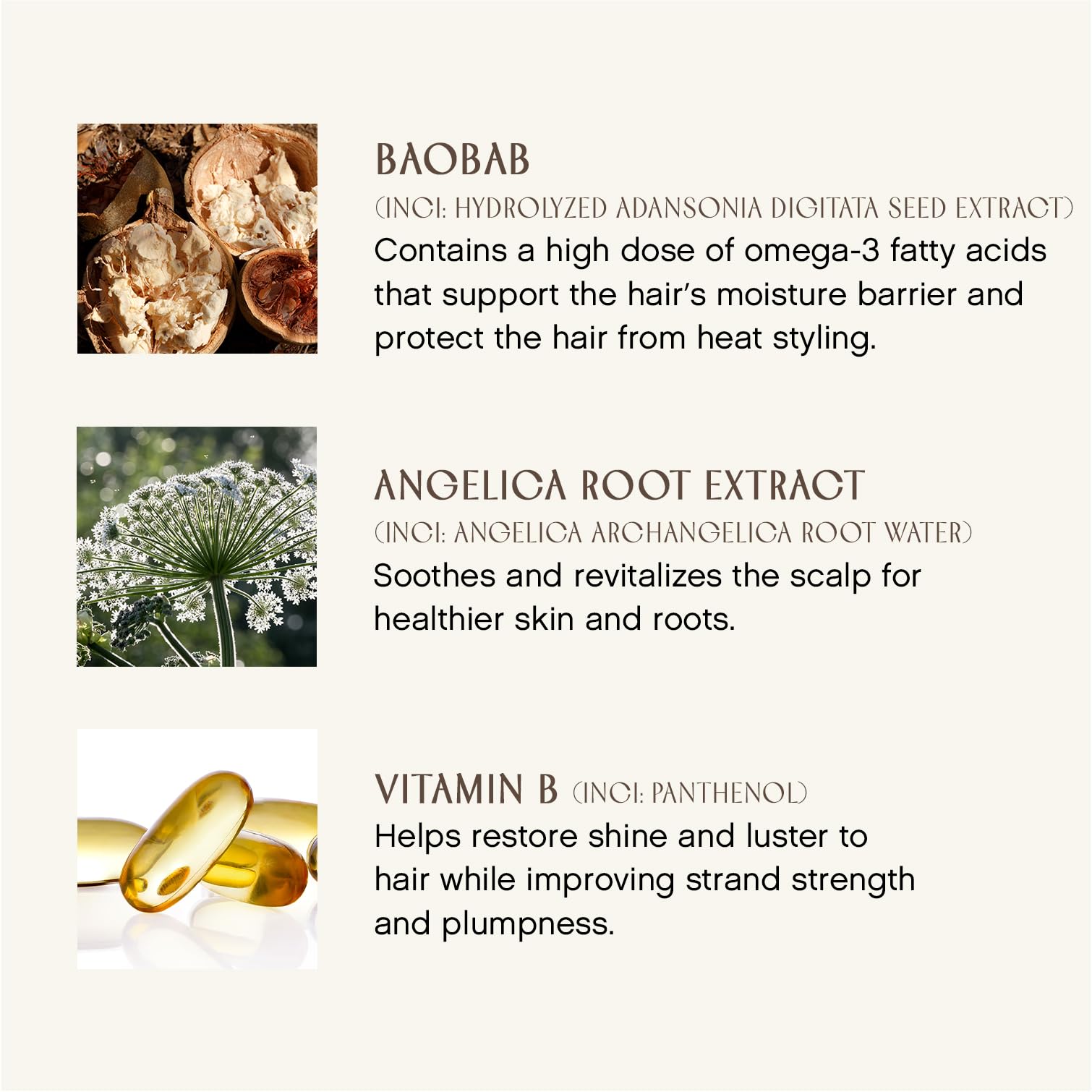 INNERSENSE Natural Hair Love Prep Spray application demonstrates thermal care during heat styling