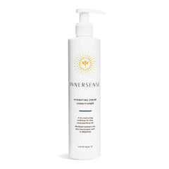 INNERSENSE Organic Hydrating Cream Conditioner bottle, silicone-free hydration for thick, thirsty hair.
