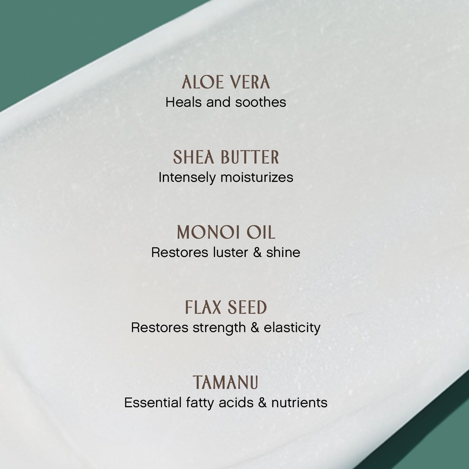 INNERSENSE Organic ingredients rack featuring rice, quinoa and flaxseed for natural nourishment.