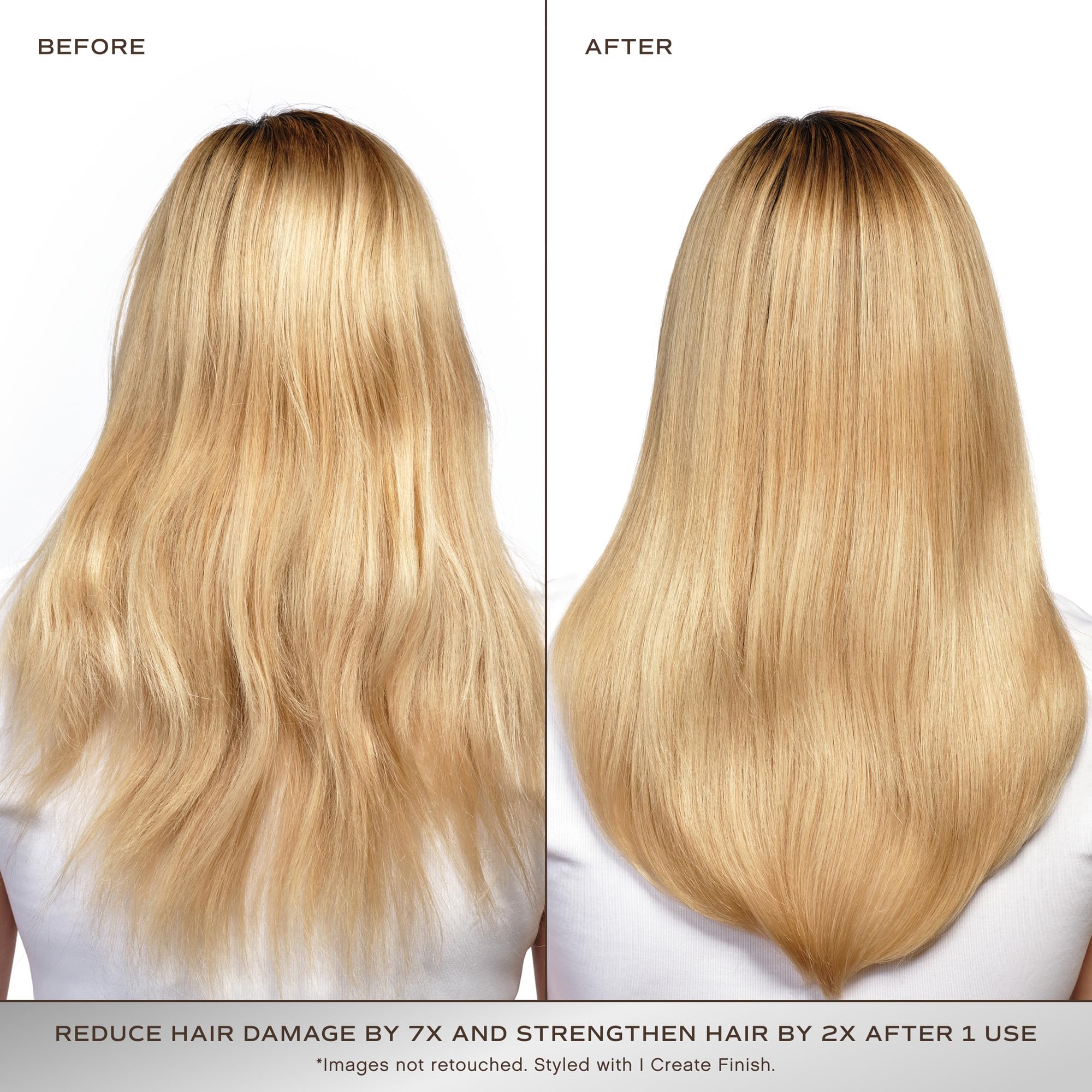 INNERSENSE Repair Hair Mask closeup seals split ends for shine and frizz control