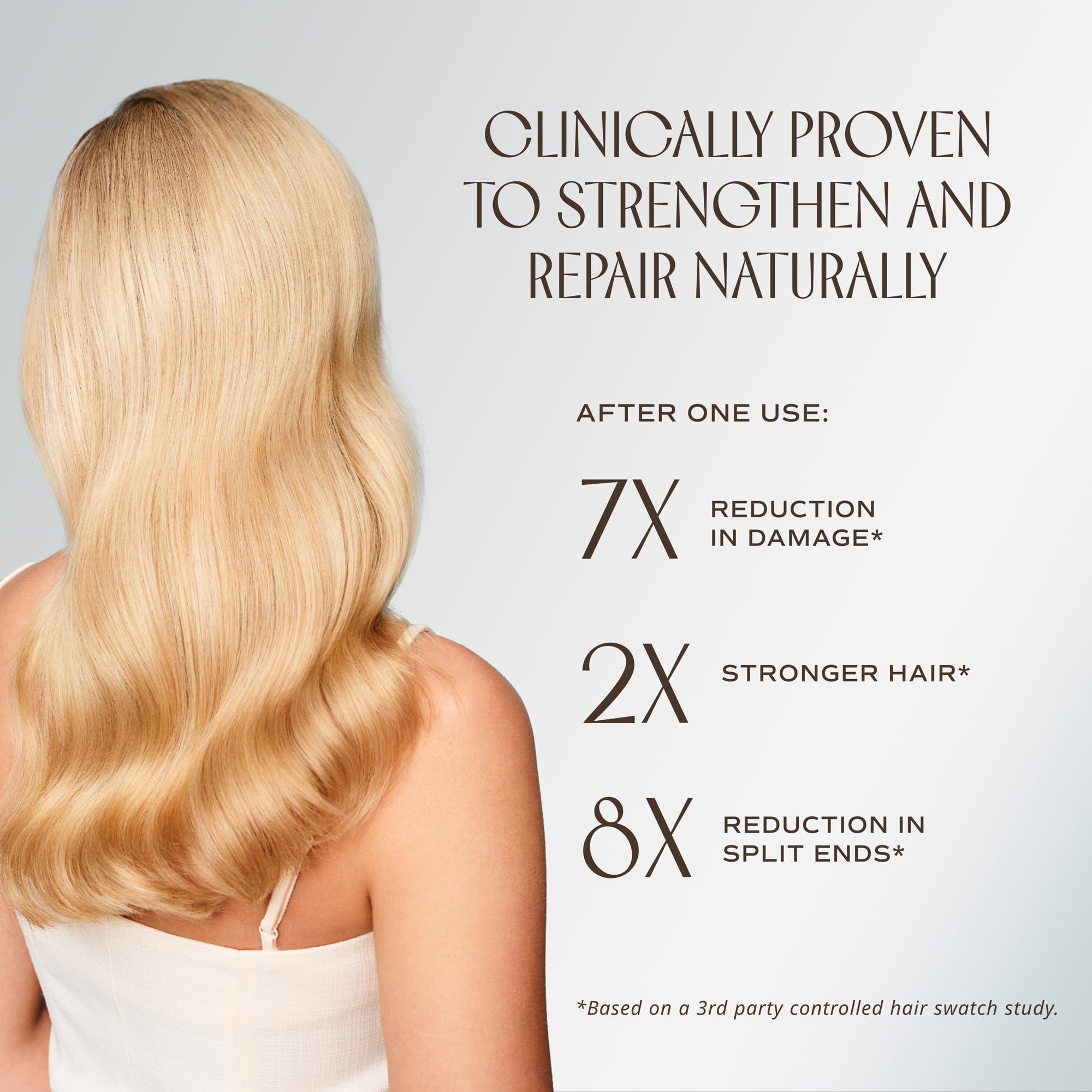 INNERSENSE Repair Hair Mask creamy texture on hand for easy, effective conditioning