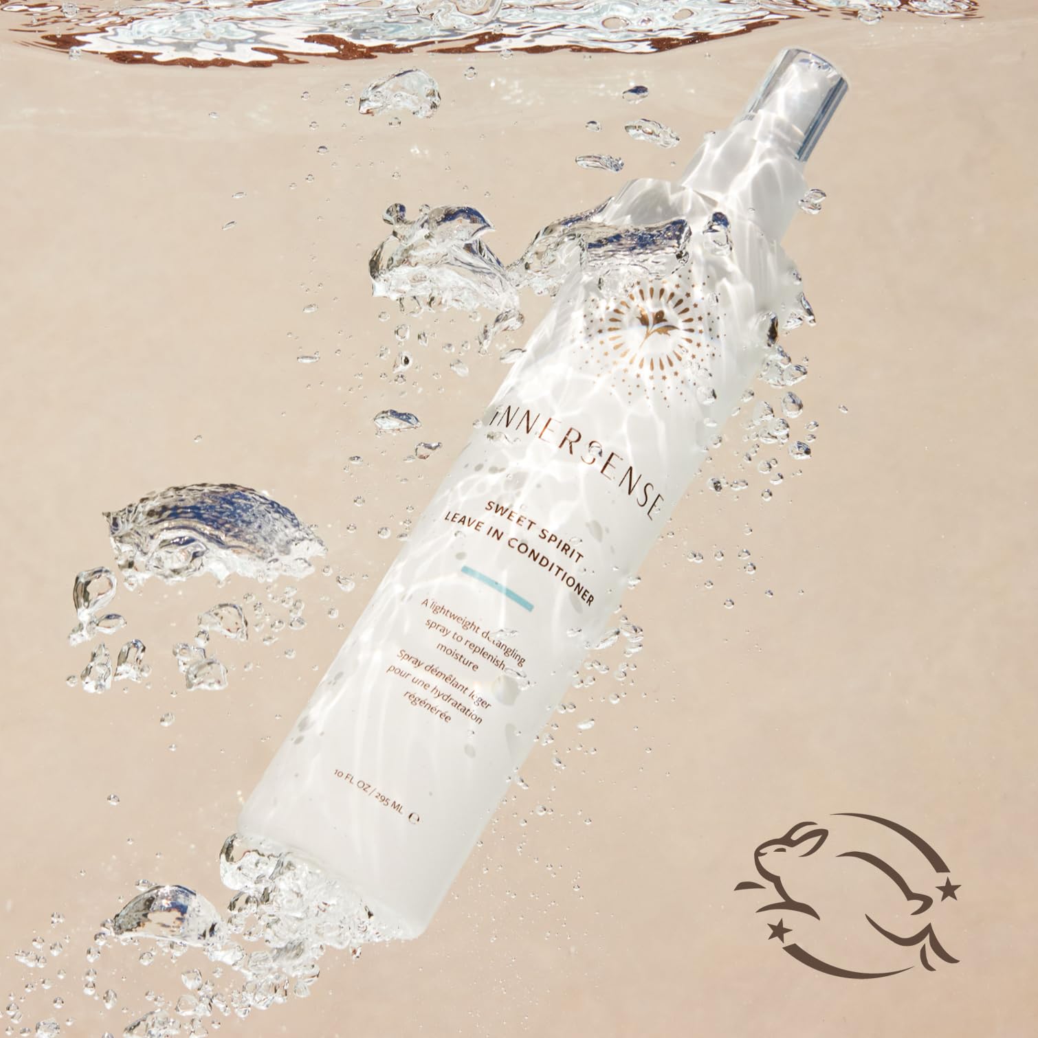 INNERSENSE Sweet Spirit Leave-In Conditioner 2-pack packaging communicates value and extended-use benefits.