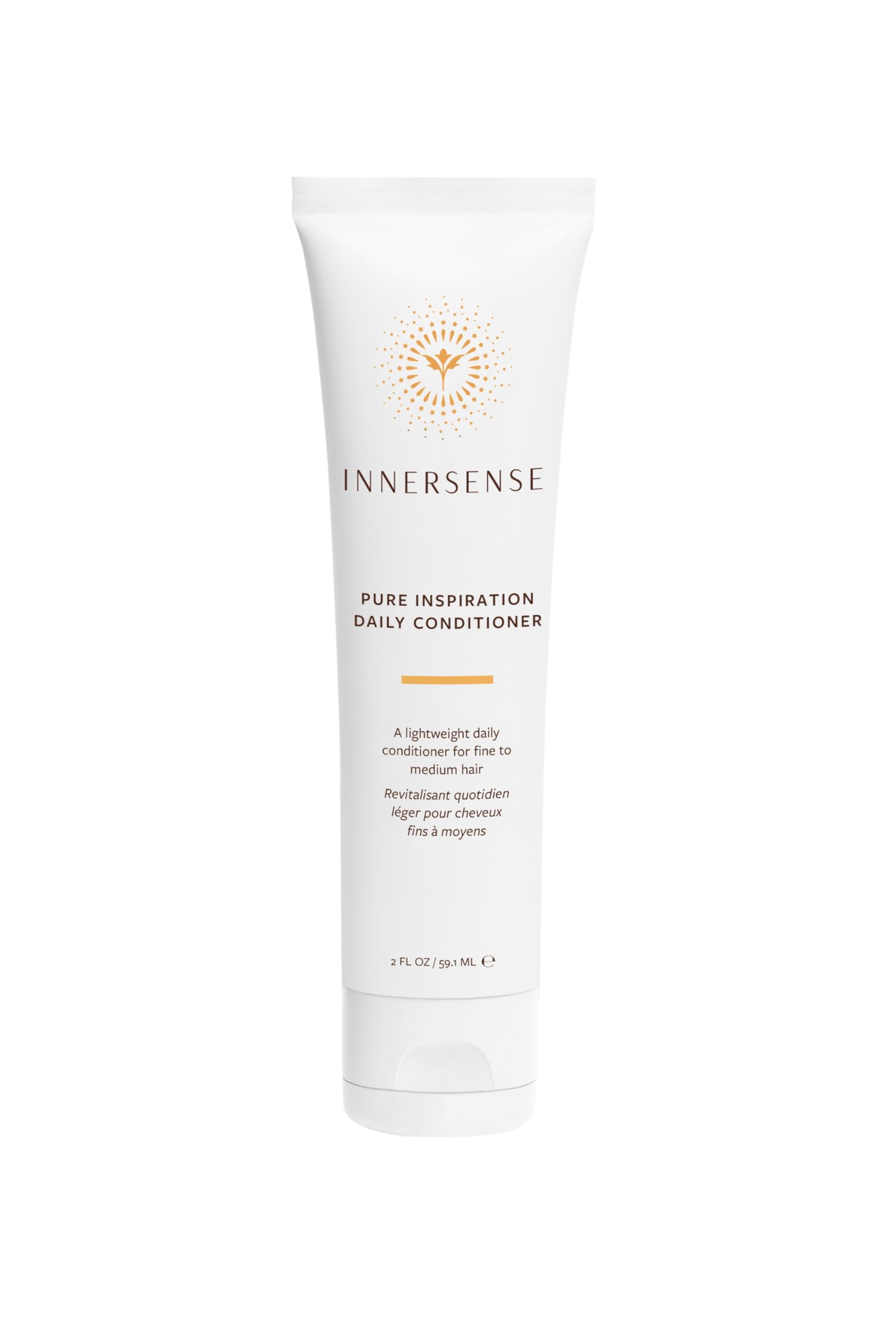 INNERSENSE Travel-size haircare bottles offer compact solutions for busy routines.