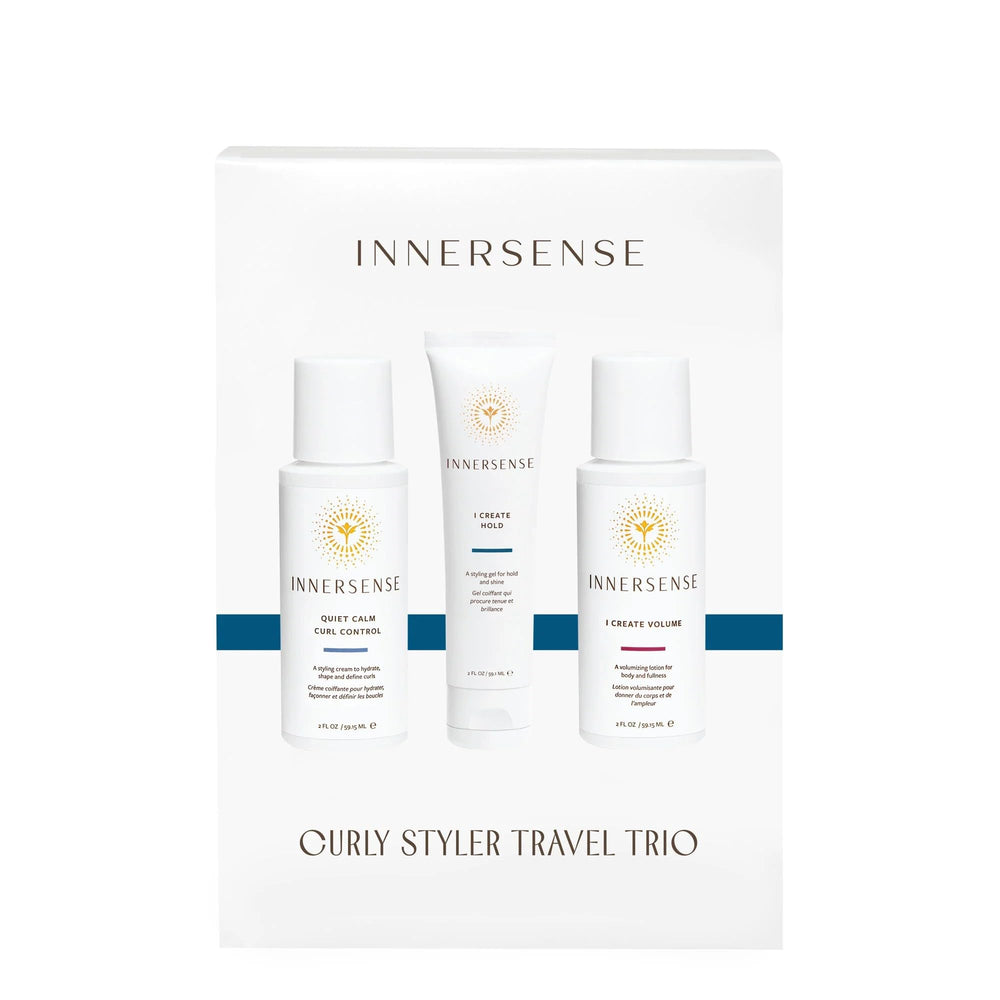 INNERSENSE I Create Volume lotion reveals root lift and added body.
