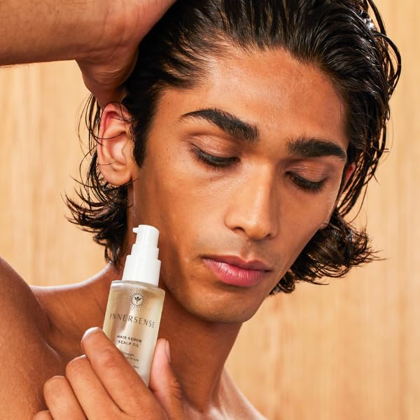 INNERSENSE Cruelty-Free logo shown beside the product for ethical haircare