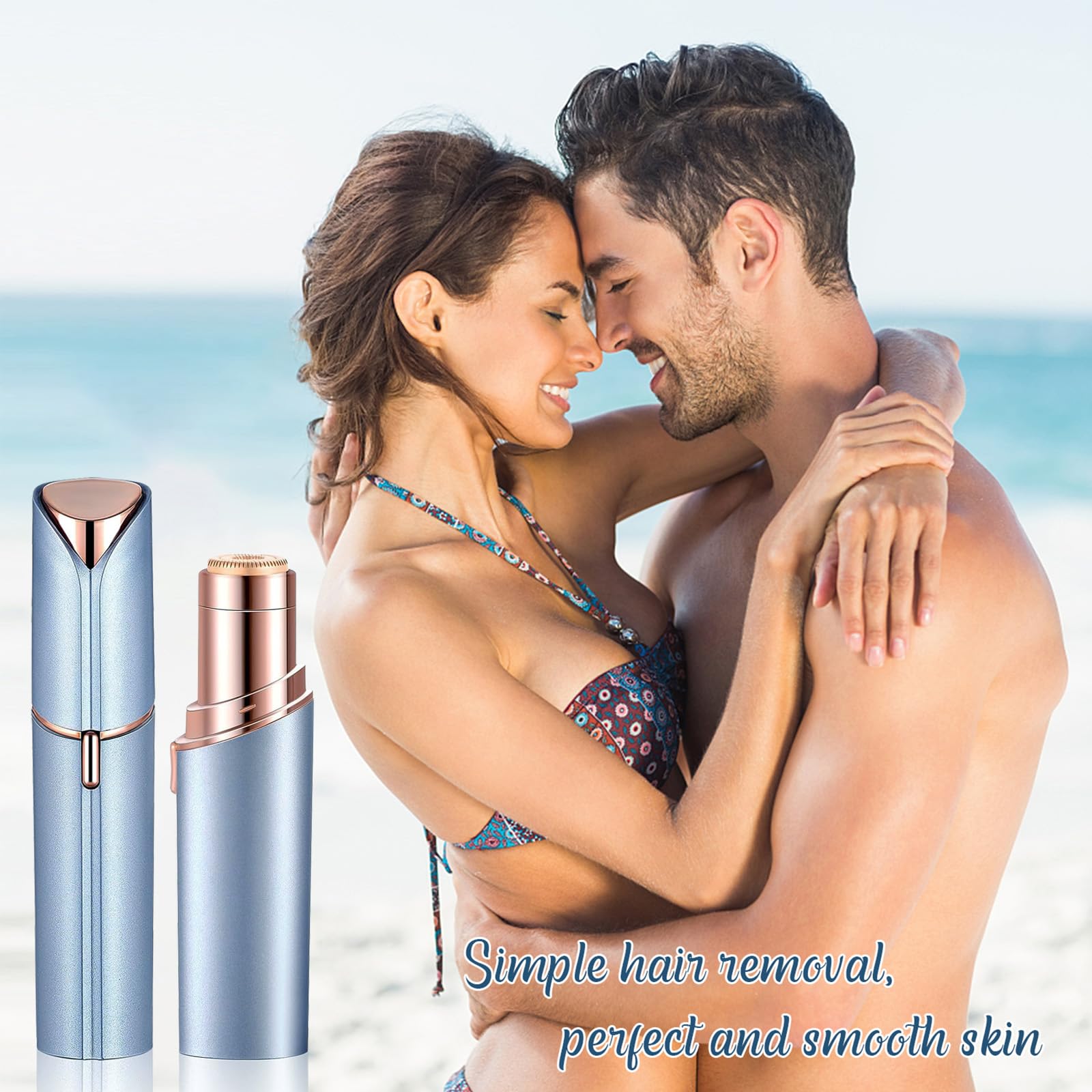 INNOBEAUT 18K gold-plated blade head adds luxury and corrosion resistance.