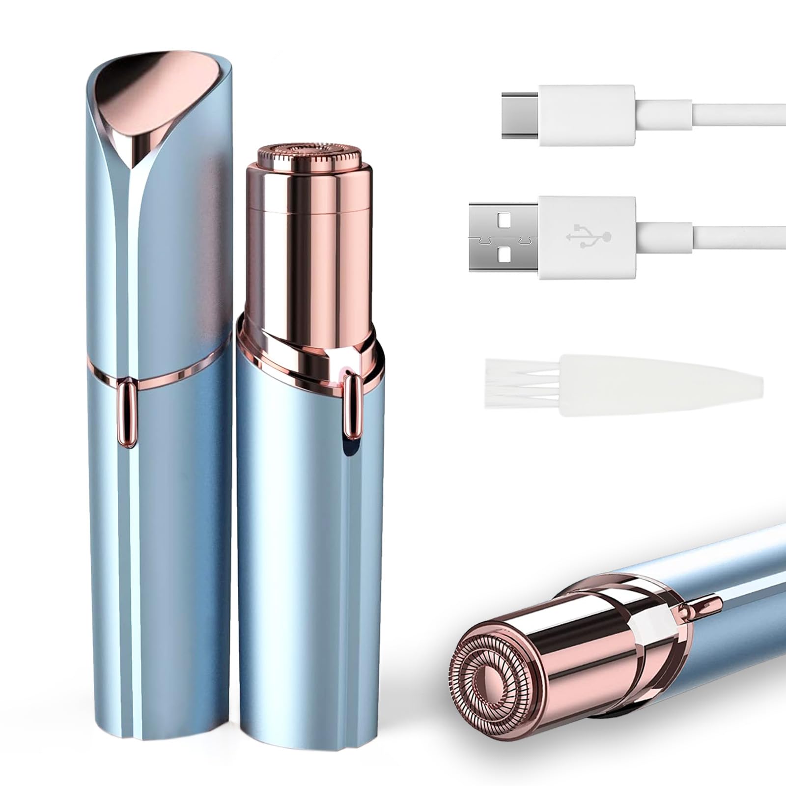 INNOBEAUT Facial Hair Remover lip-use close-up for precise lip hair removal