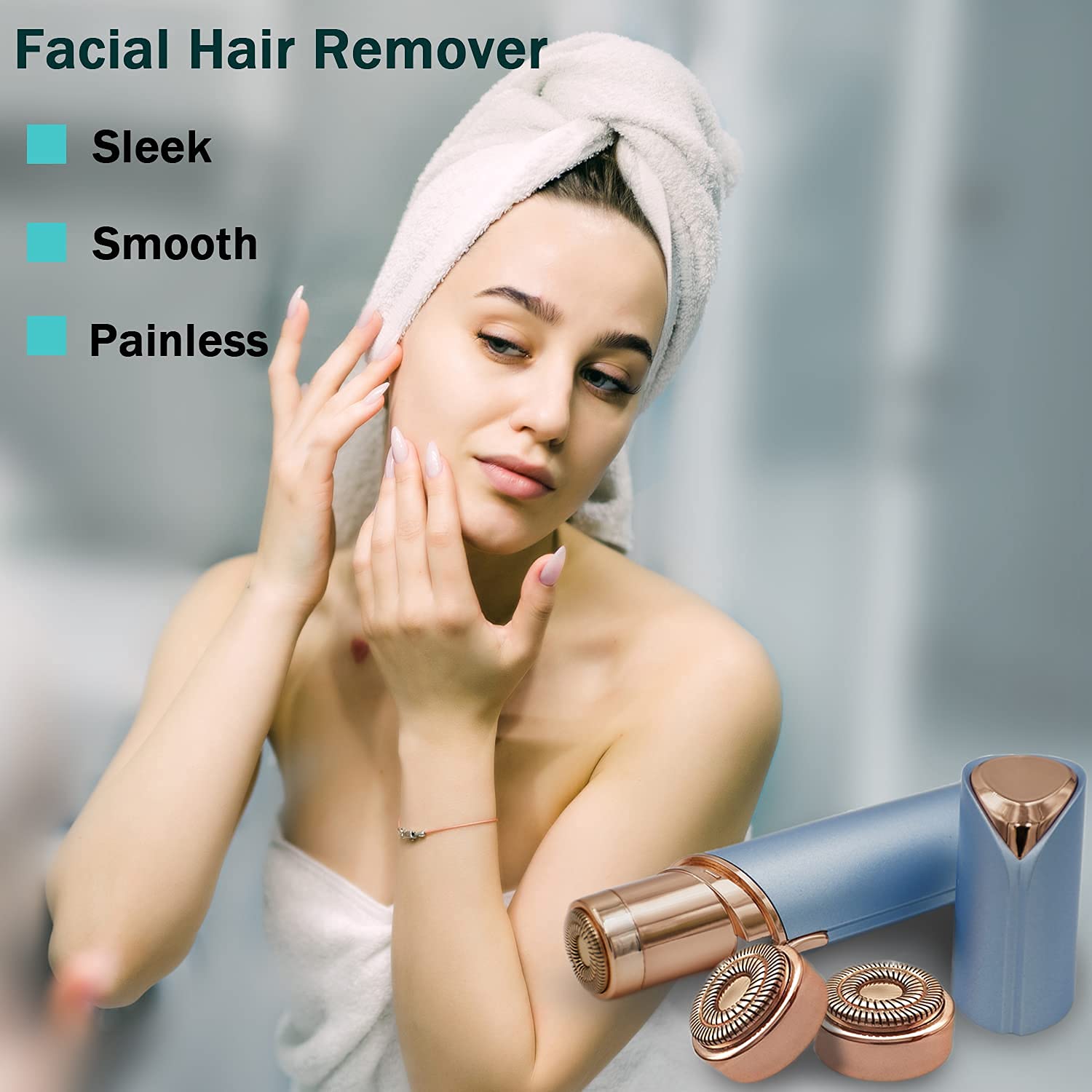 Innobeaut Gen2 replacement head daily-use option supports routine hair-free smoothing.