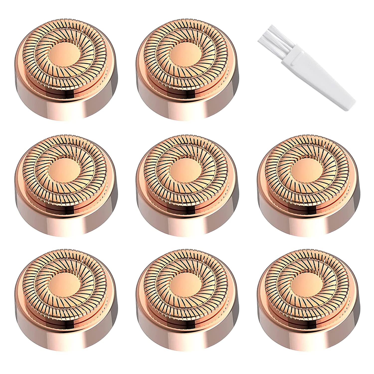 Innobeaut refill heads Gen2 close-up highlighting 3D design for smoother facial hair removal.