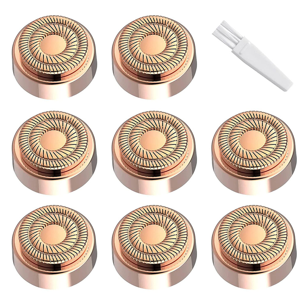 Innobeaut refill heads Gen2 close-up highlighting 3D design for smoother facial hair removal.