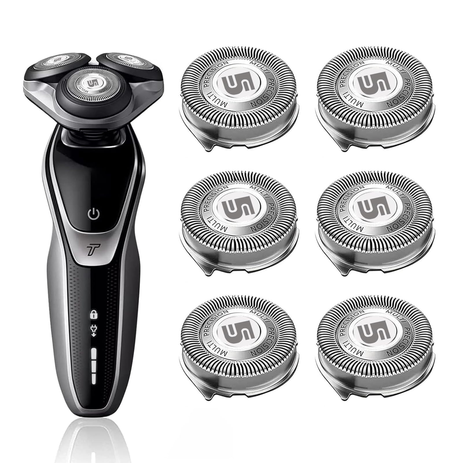 innobeaut SH50 six-pack heads compatibility view for Philips Norelco