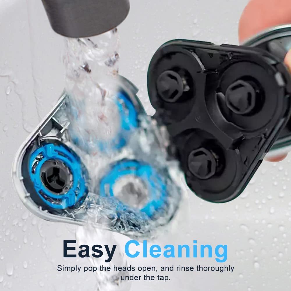 Innobeaut skin-friendly round-head design helps prevent irritation during daily shaves.