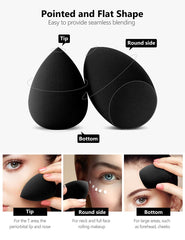 InnoGear precision-point sponge for hard-to-reach areas and precise concealing.