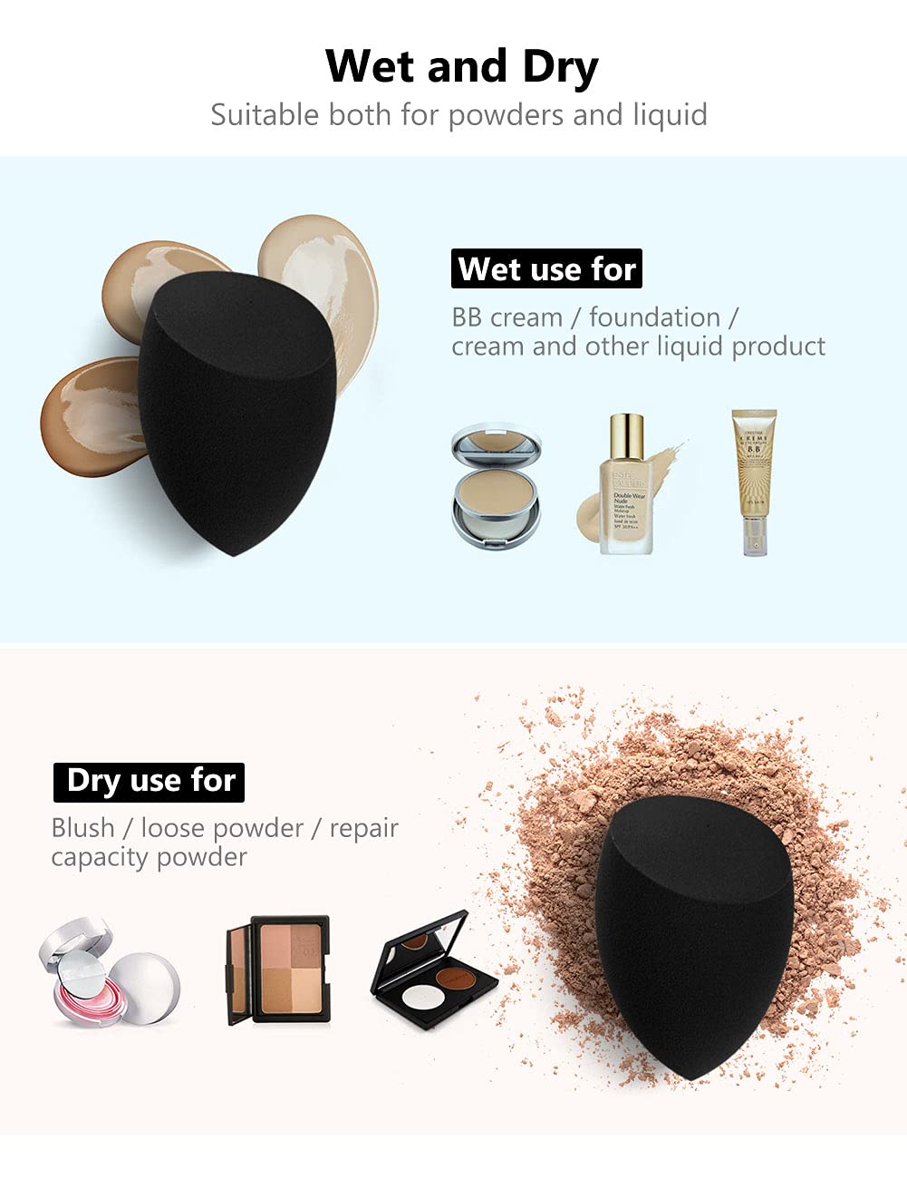 InnoGear sponge slanted side hugs curves for smooth contour blending.