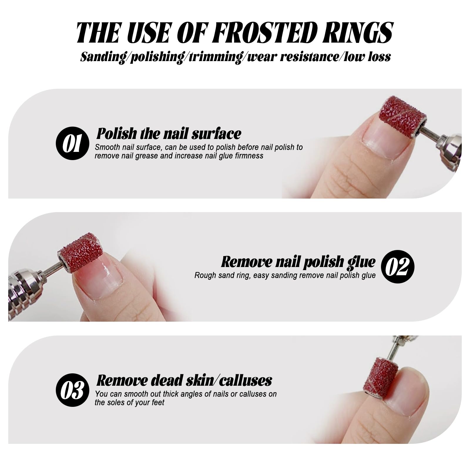 INNOLIFE 180-grit pack ideal for refilling professional and home nail care kits.