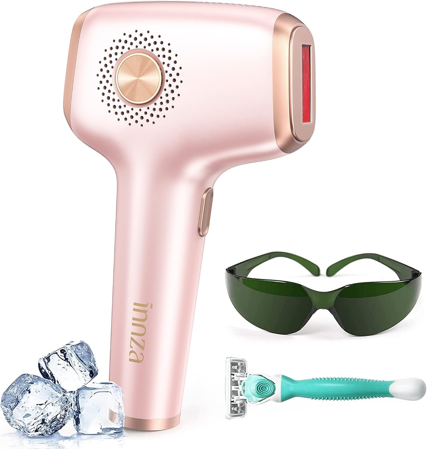 INNZA IPL hair removal device close-up for at-home use