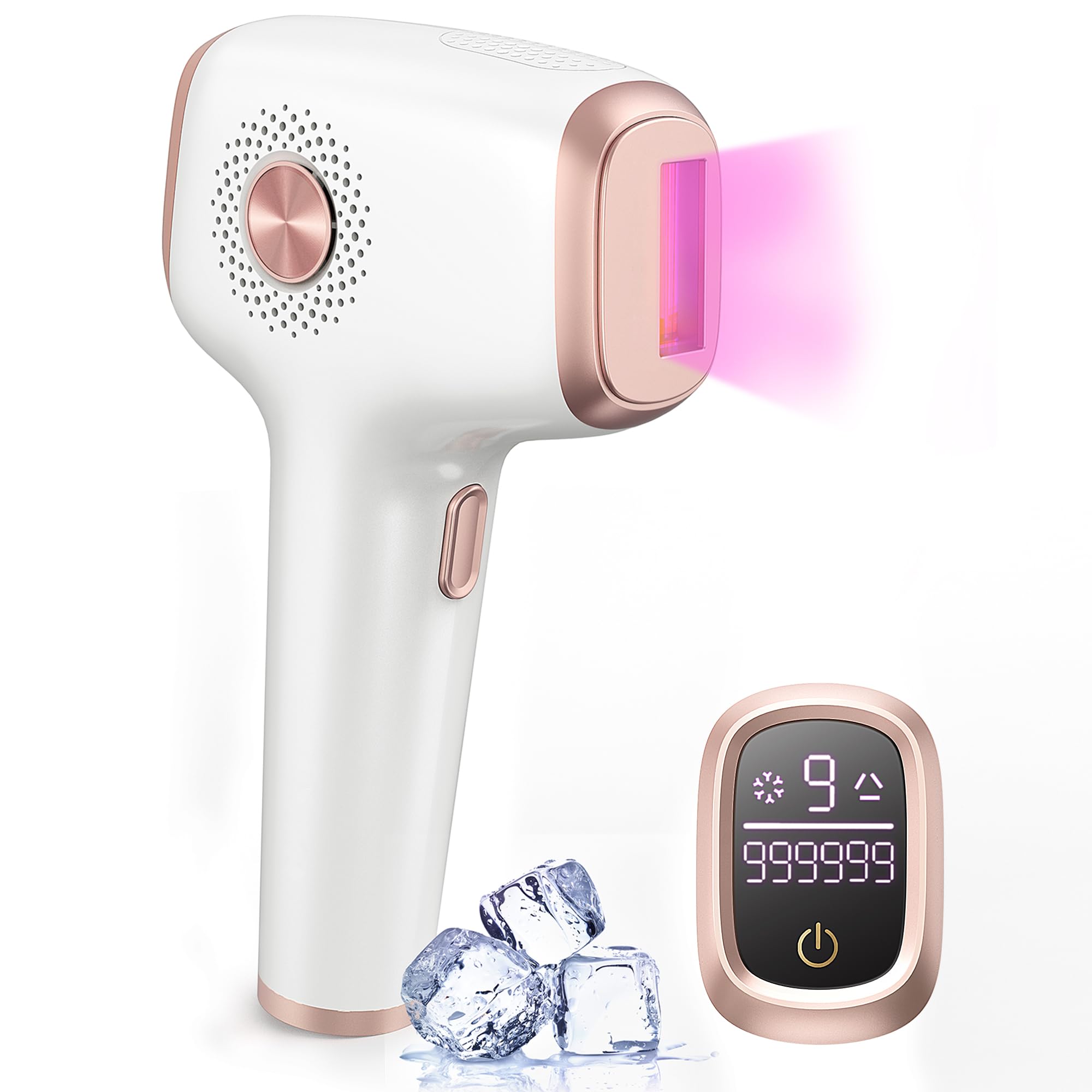 INNZA IPL hair removal device front view for at-home treatments
