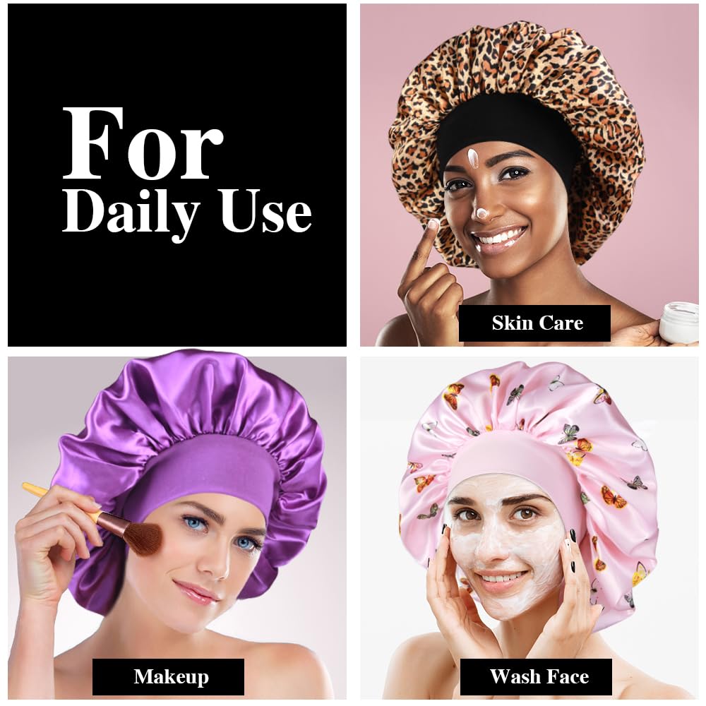 Inprog satin bonnet 12-piece set offers versatile hair protection at home.