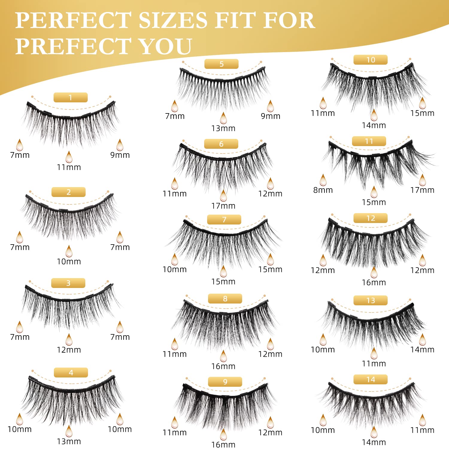 INSMART easy application step demonstrating glue-free lash wear