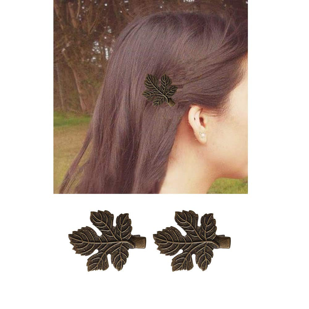 insowni bronze alligator clip with hollow butterfly motif for bold looks