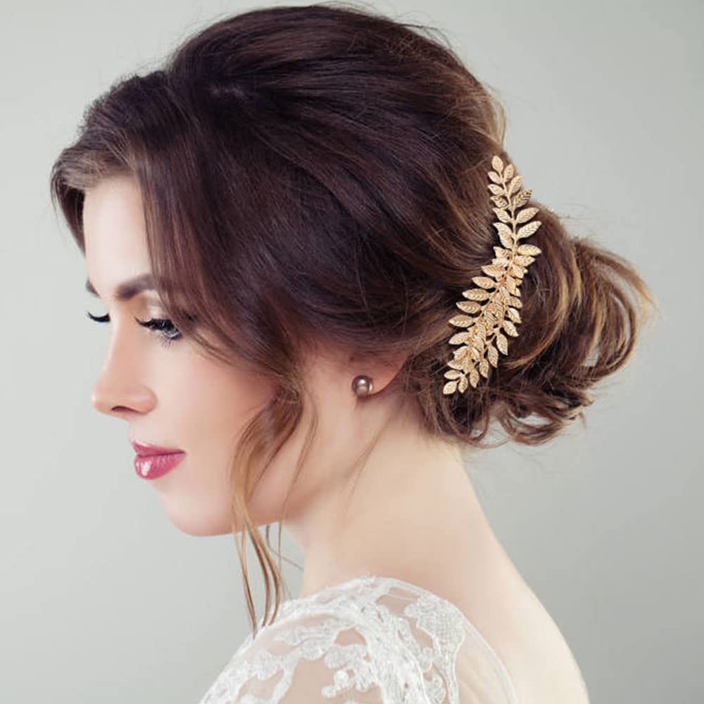inSowni gold bride headpiece pack provides versatile accessories for wedding day styling
