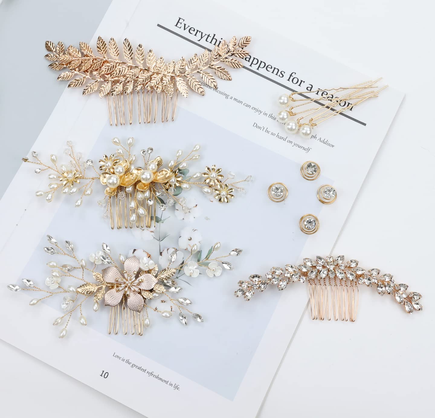 inSowni gold wedding hair collection captures dreamy, photogenic moments
