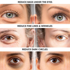 Instaderm Instant Eye Tightener application glide showing quick under-eye lift.