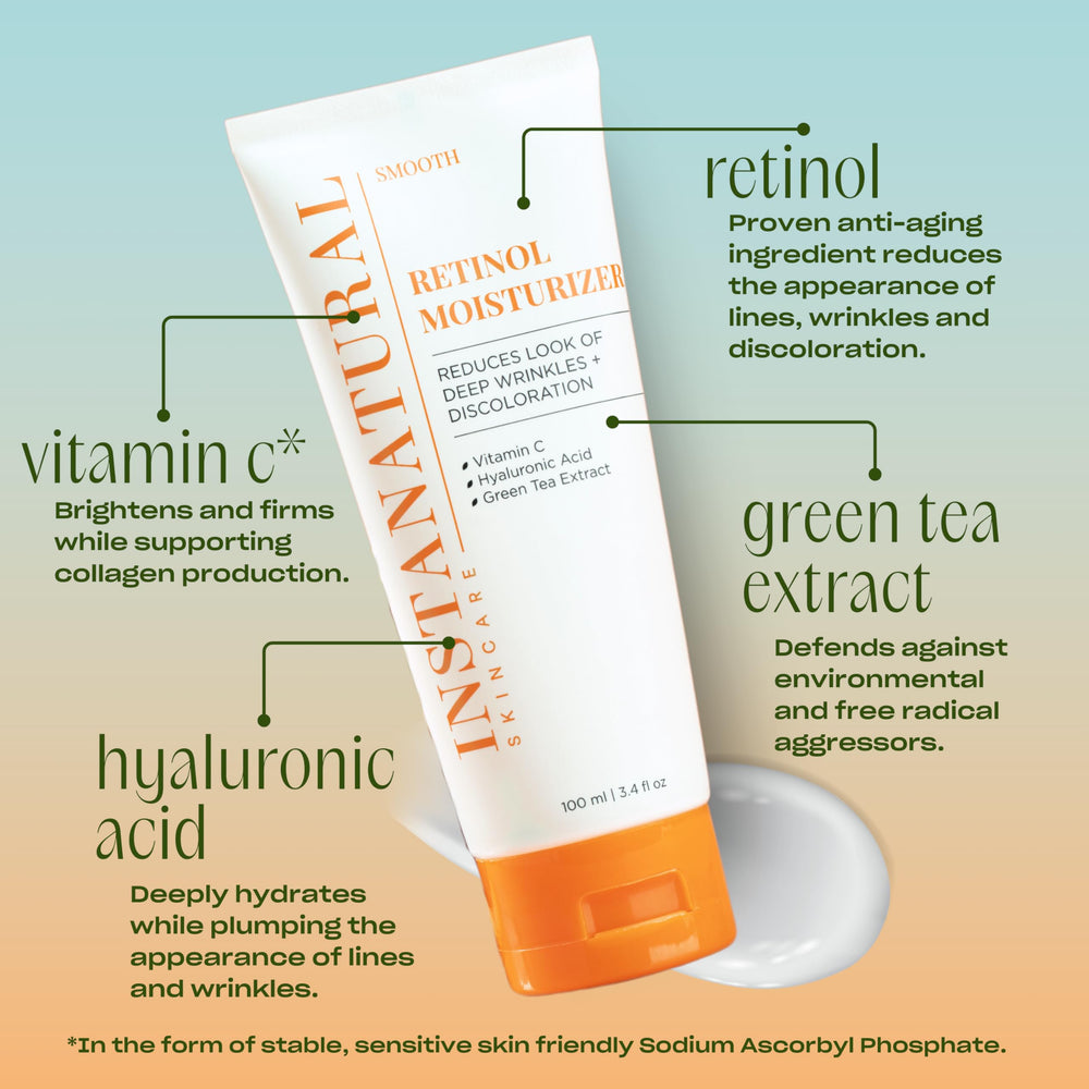 InstaNatural cream-swirl closeup shows luxurious texture and glow potential.