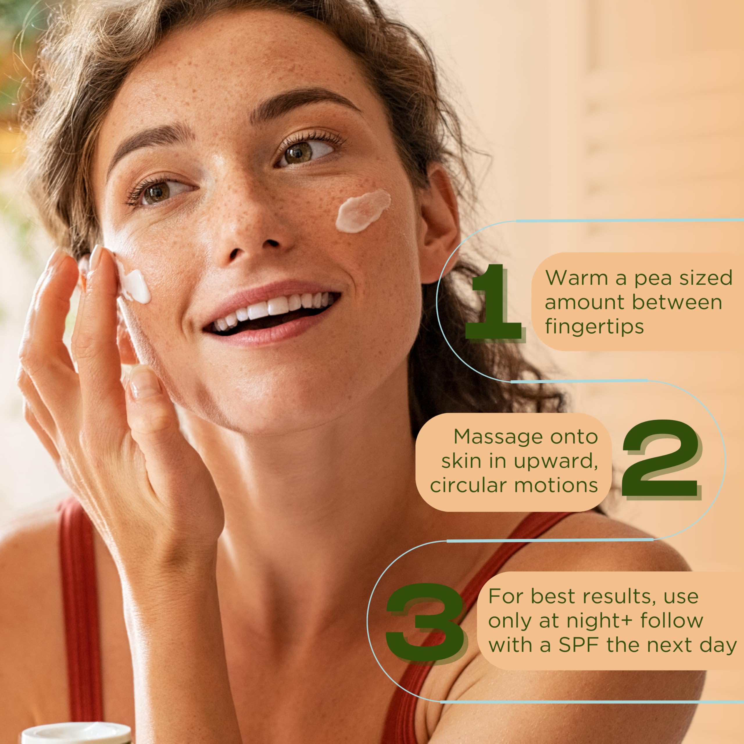 InstaNatural packaging highlights clean skincare promise and gentle formula.