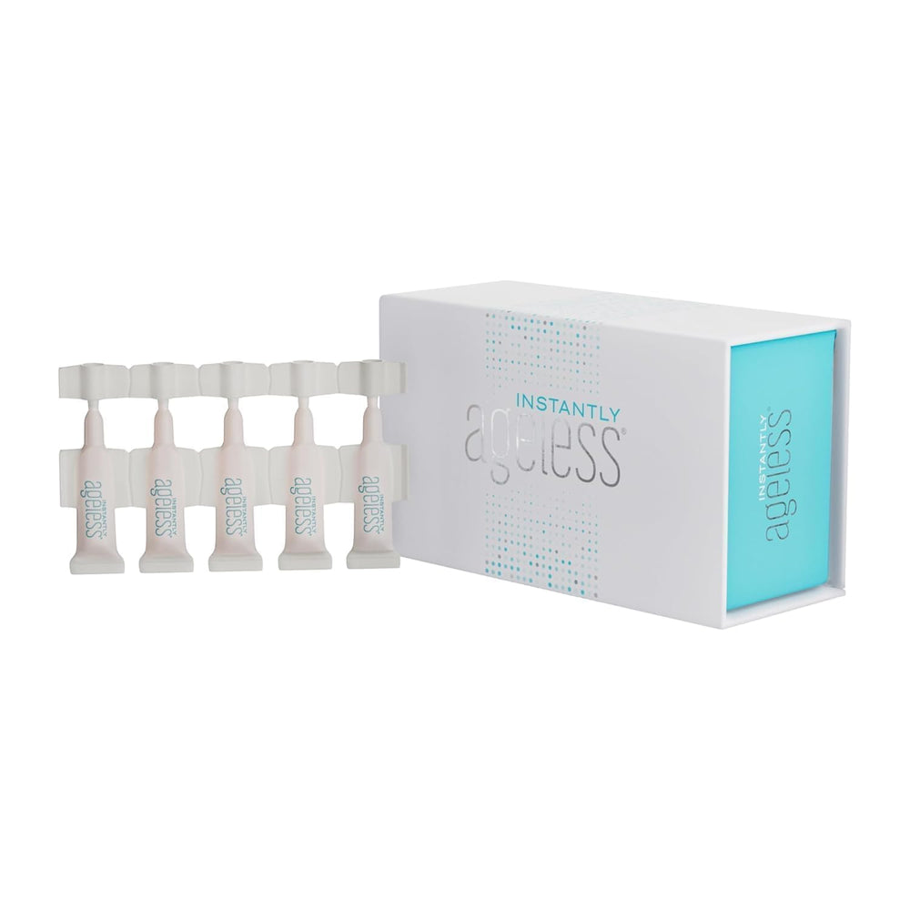 Instantly Ageless after glow look demonstrates a refreshed camera ready complexion