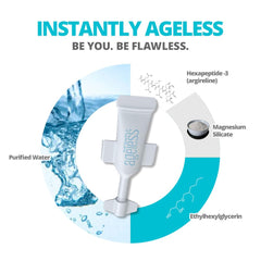 Instantly Ageless cream dispense close-up for precise on-skin application