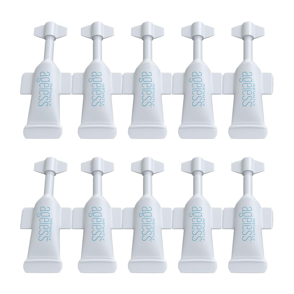 Instantly Ageless eye bag remover close-up shows brighter under-eye area
