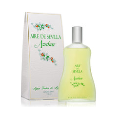 Instituto Español Aire de Sevilla Agua de Azahar bottle front showing vibrant citrus opening for daily freshness.