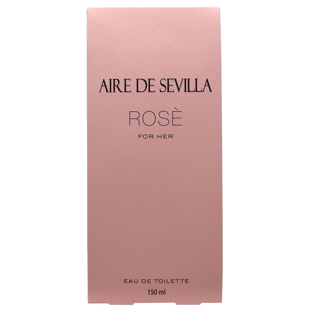 Instituto Español Aire de Sevilla Rosè box packaging signals premium Spanish craftsmanship.