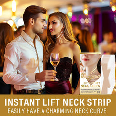 InstrumenteNrw Neck Lift Tape patch on skin with breathable, comfortable wear.