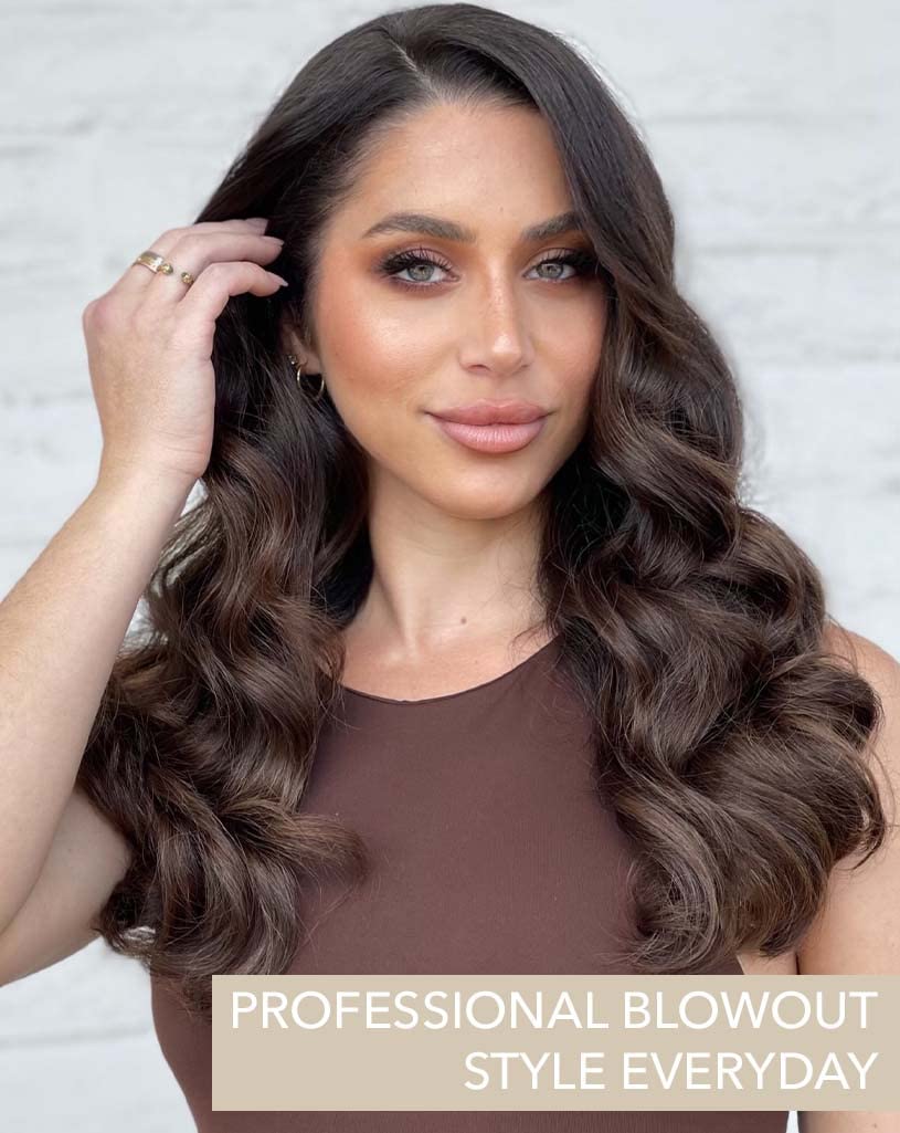 InStyler Airless Tourmaline Technology delivers frizz-free shine.