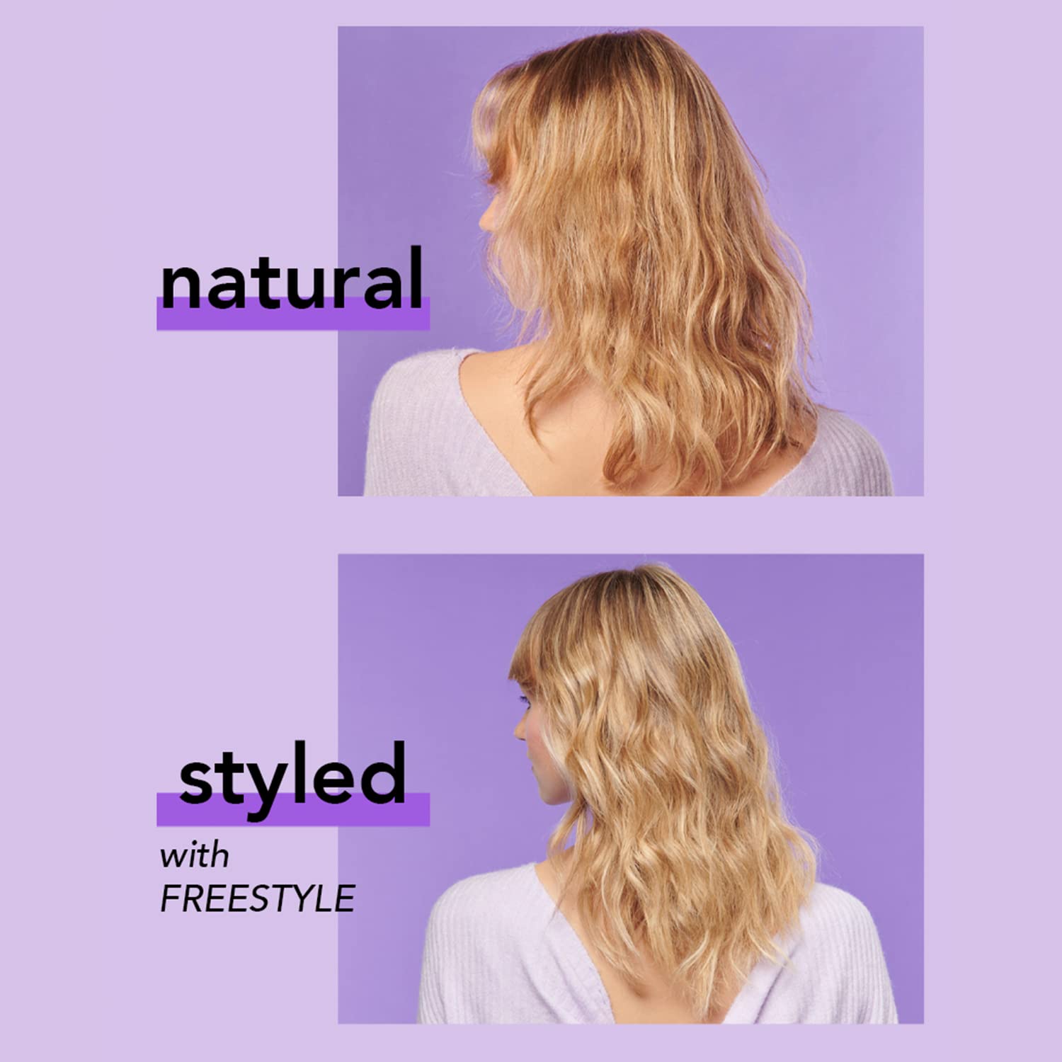 InStyler Freestyle frizz-control and shine in a single pass.