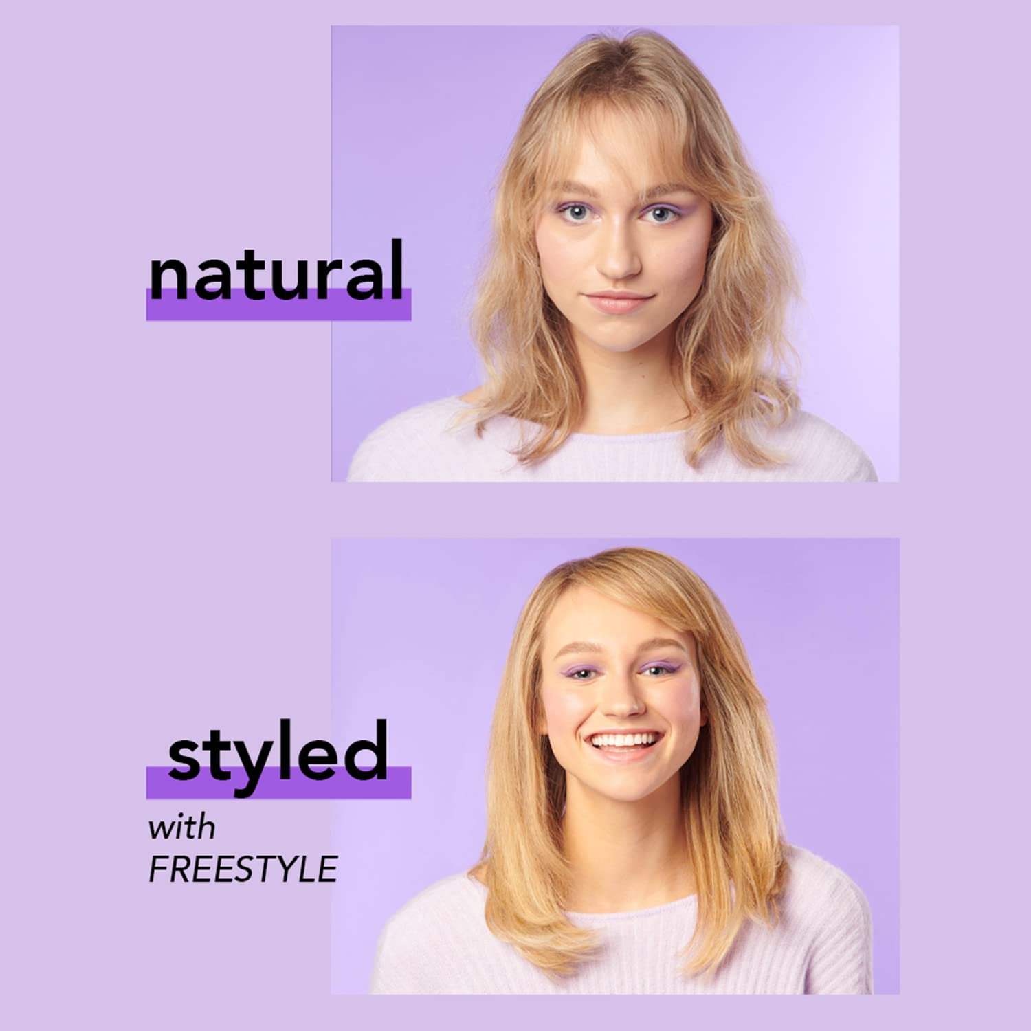InStyler Freestyle heated-cool-tip-bristles glide gently to prevent snags.