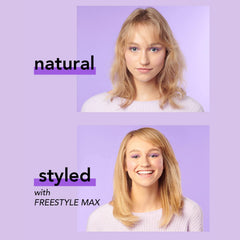 InStyler Freestyle Max cord with swivel demonstrates tangle-free styling.