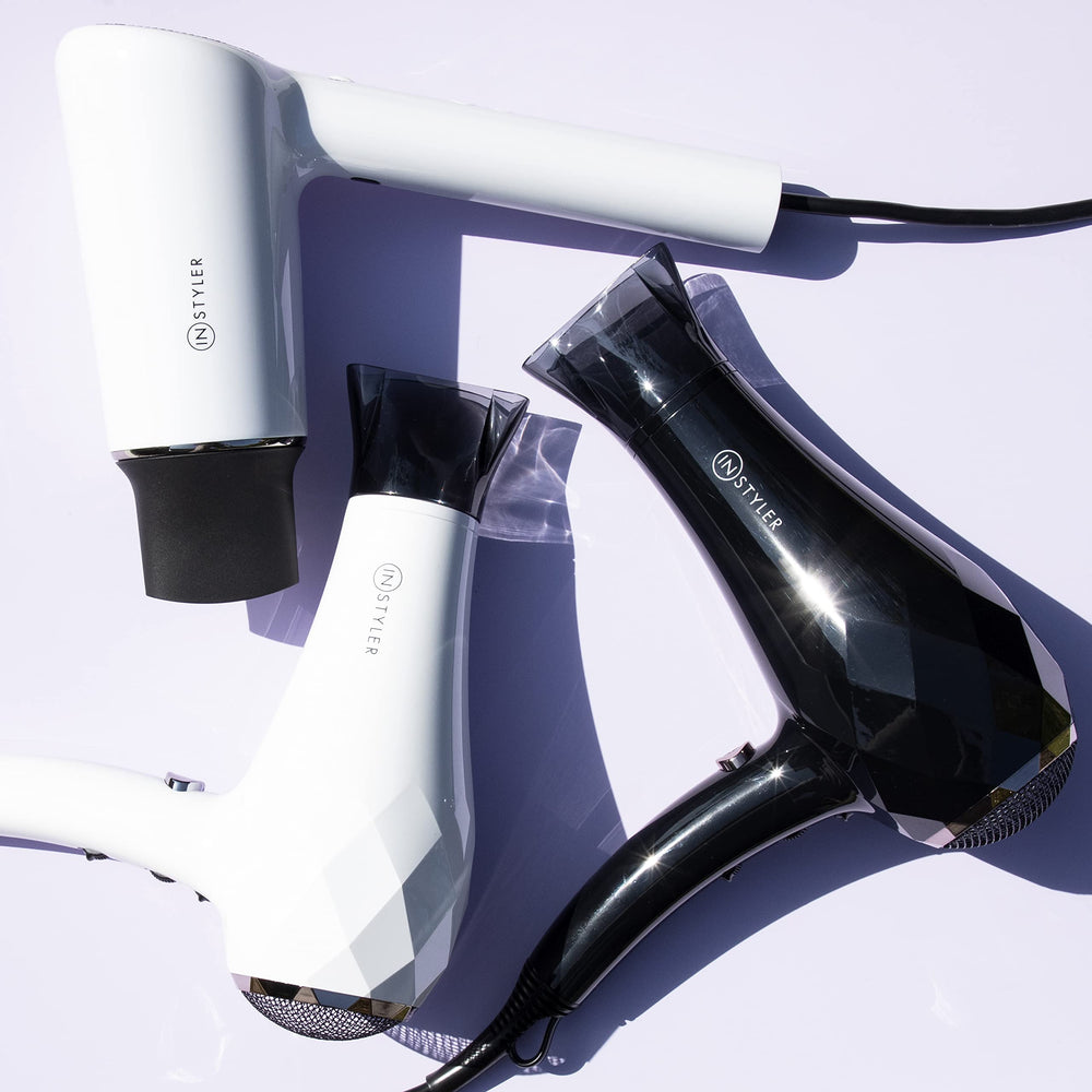 InStyler Turbo MAX Ionic Dryer with cool shot button for locking finished styles
