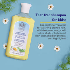 Intea Camomila Kids Shampoo chamomile flowers highlighting natural extract