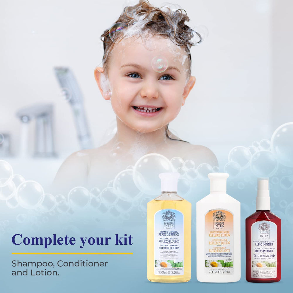 Intea Camomila Kids Shampoo gentle formula with skin-friendly feel