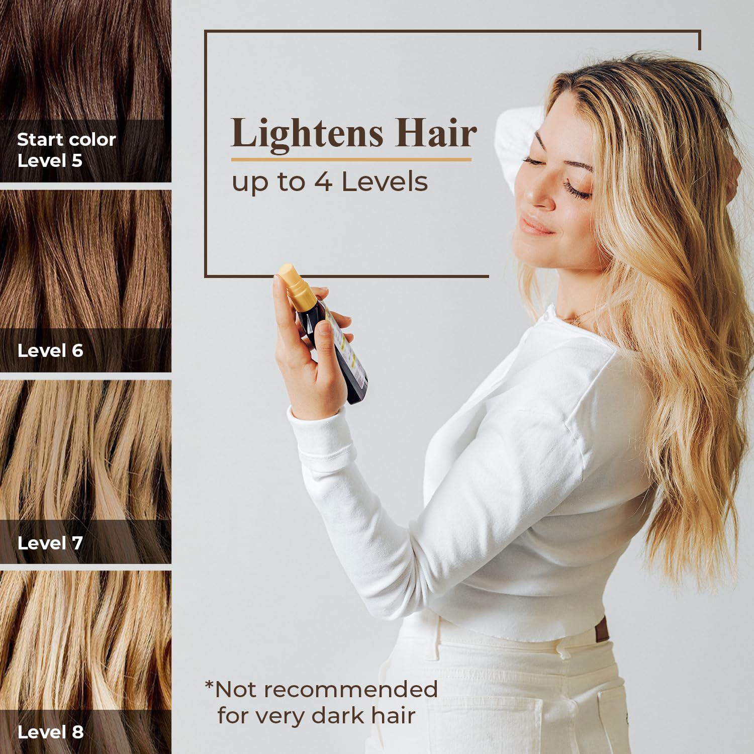 Intea Camomila helps achieve a uniform blonde shade across hair
