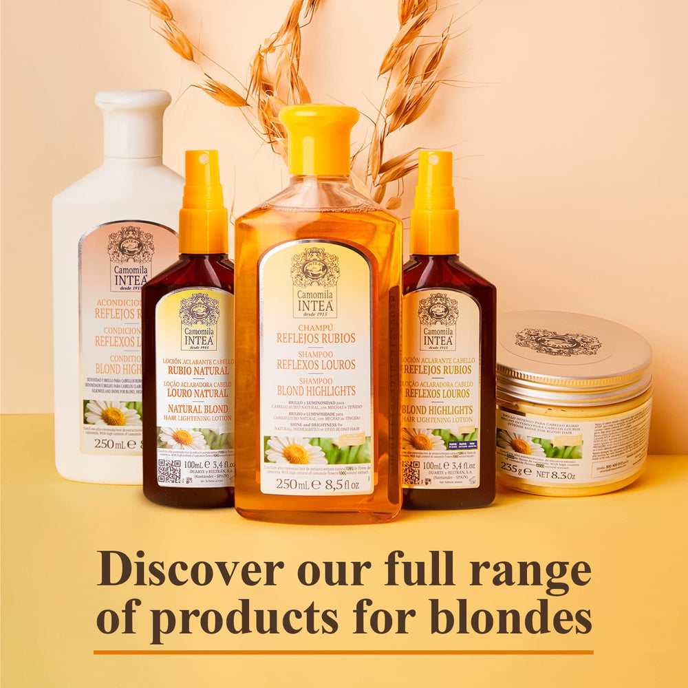 Family-friendly use of Intea Chamomile Shampoo for adults and kids.
