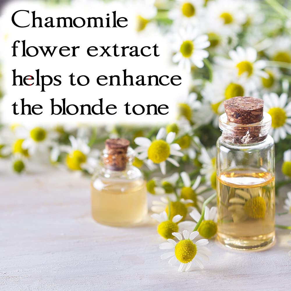 Intea Hair Mask chamomile-extract-hue-retain helps preserve blonde hue and brightness